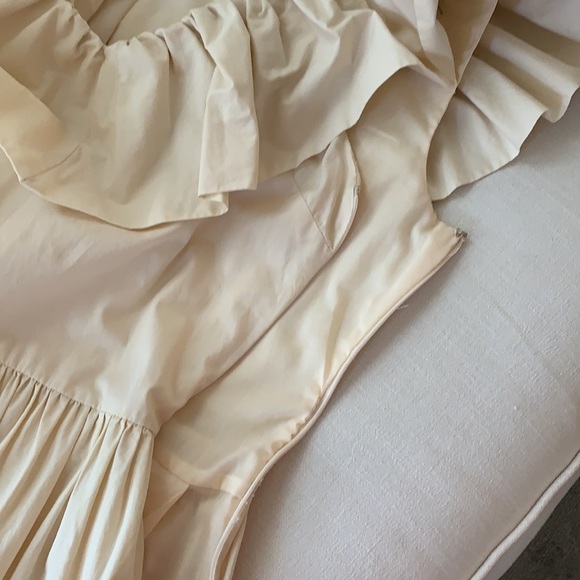 English Factory -Ruffle V-Neck Midi Dress XS - Picture 11 of 12